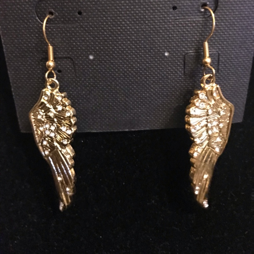 Wings Earrings and rings